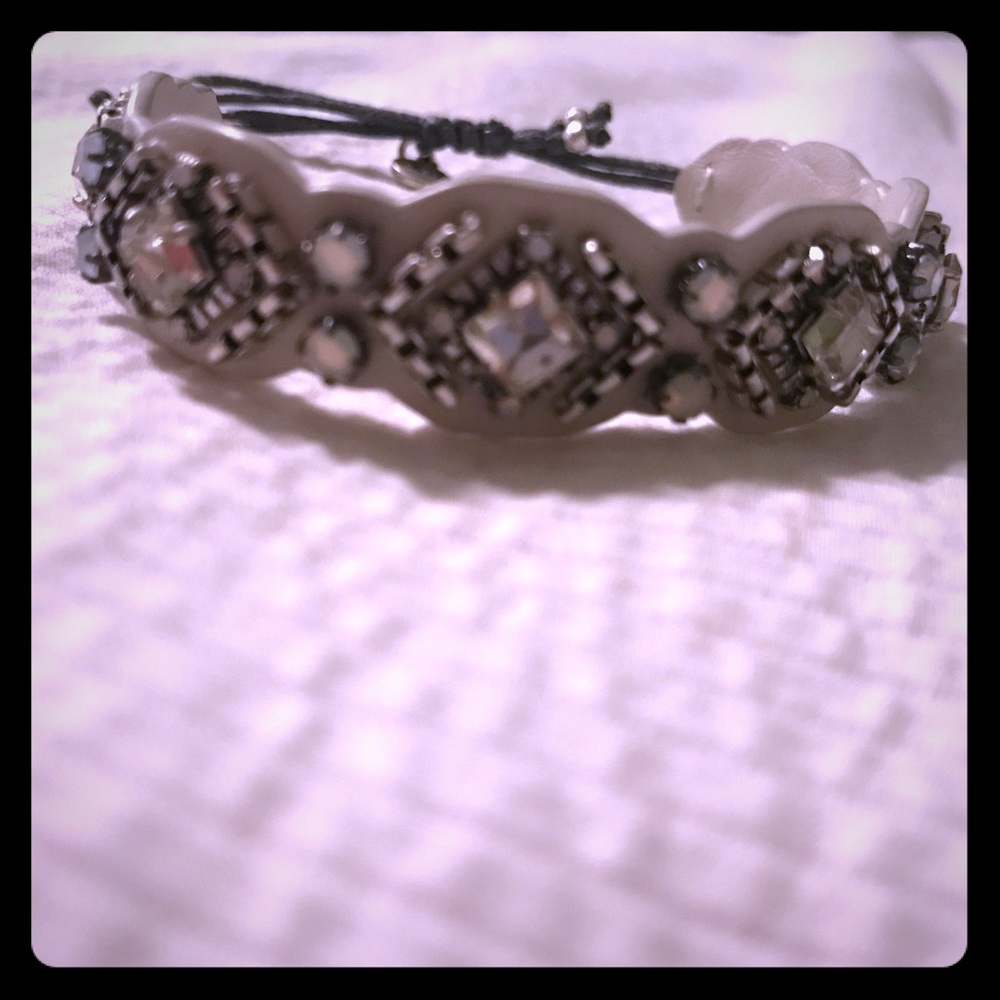 Stella & Dot Chiara Embroidered Bracelet